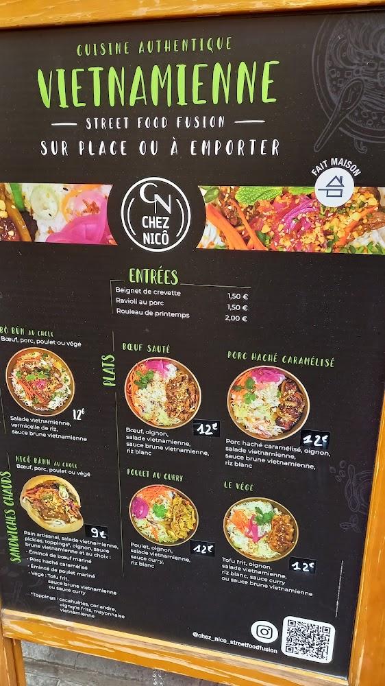 Chez Nicô - Menu Image 3